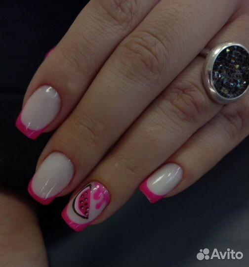 Маникюр, укрепление, наращиание, дизайны