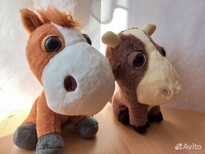 Игрушка мягкая Ферма Big Heads