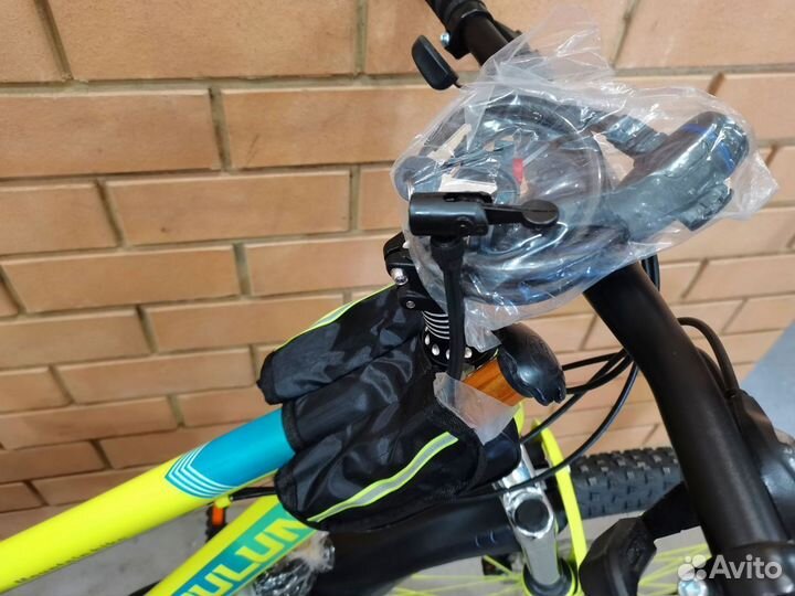 Велосипед скоростной, колёса 26 дюймов, жёлтый