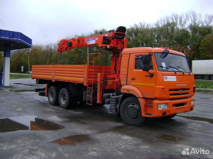 КамАЗ 65115 с КМУ, 2023