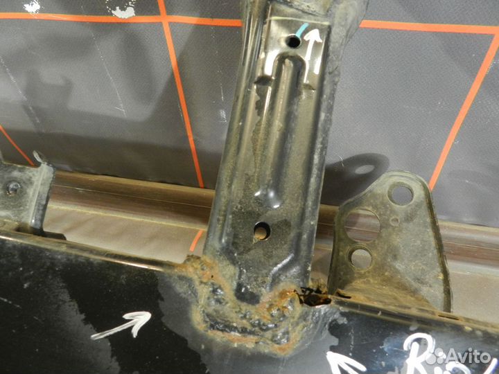 Усилитель переднего бампера-Kia Rio 4 (2017-20г.в)