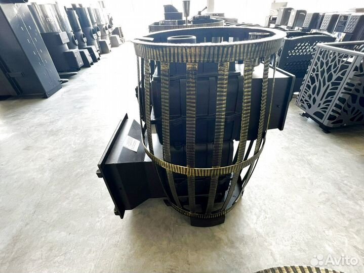 Печь для бани Везувий легенда русский пар ковка 24