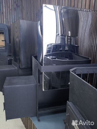 Печь для бани с баком