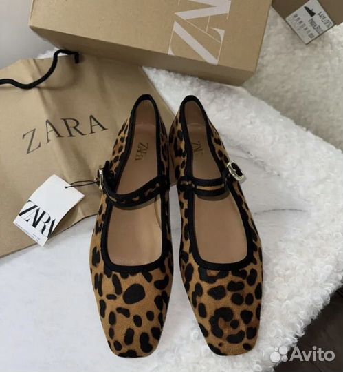 Продаются балетки zara 35-36р