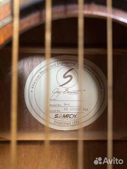 Акустическая гитара Greg Bennett D1