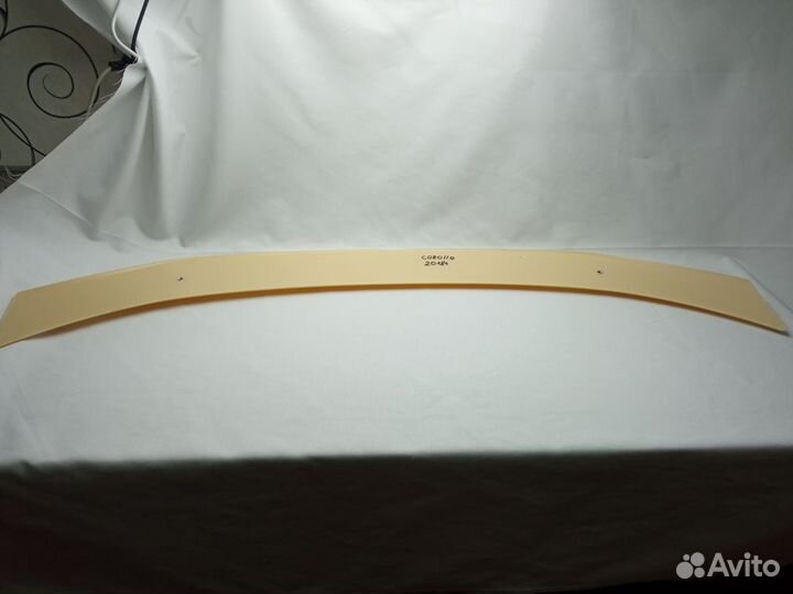 Спойлер широкий Toyota Corolla 2018+