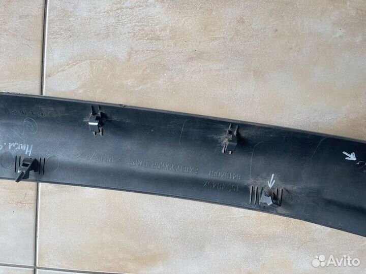 Накладка бампера задняя Mitsubishi Outlander С