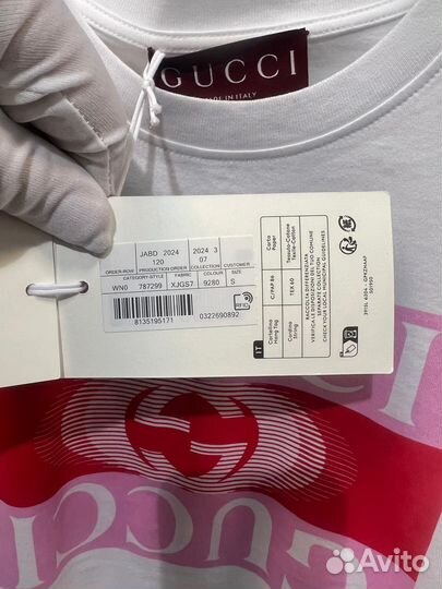 Футболка оригинальная Gucci