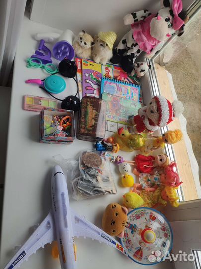 Игрушки пакетом для девочки