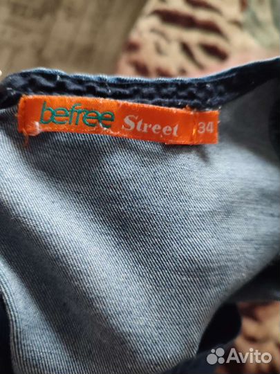 Джинсовое платье