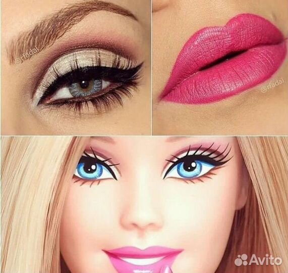 Аквагрим Барби Венсдей блеск тату Шоу Бьюти бар