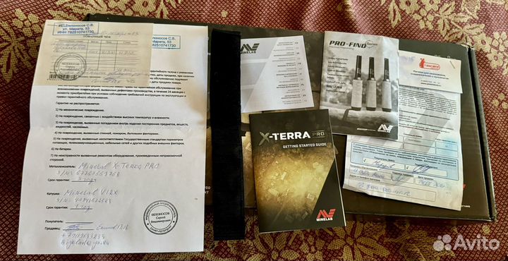 Minelab X-terra Pro +наушники+ пинпоинтер+допы