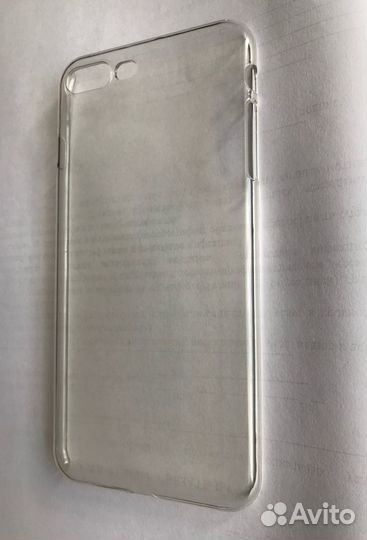 Чехол кейс прозрачный на iPhone 8 Plus 7 Plus