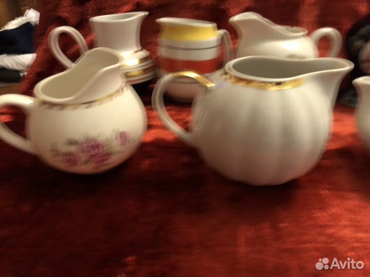 Молочник сливочник фарфор