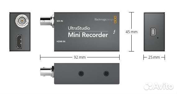 Blackmagic UltraStudio Mini Recorder