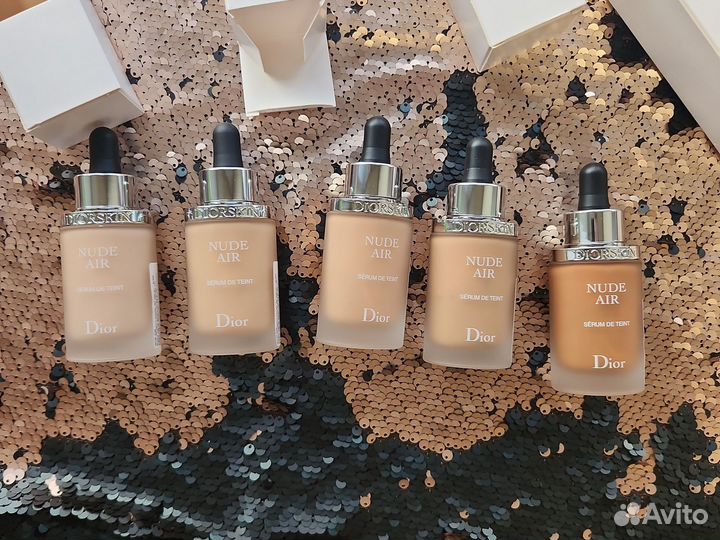 Diorskin Nude Air Serum Тональная сыворотка Сияние