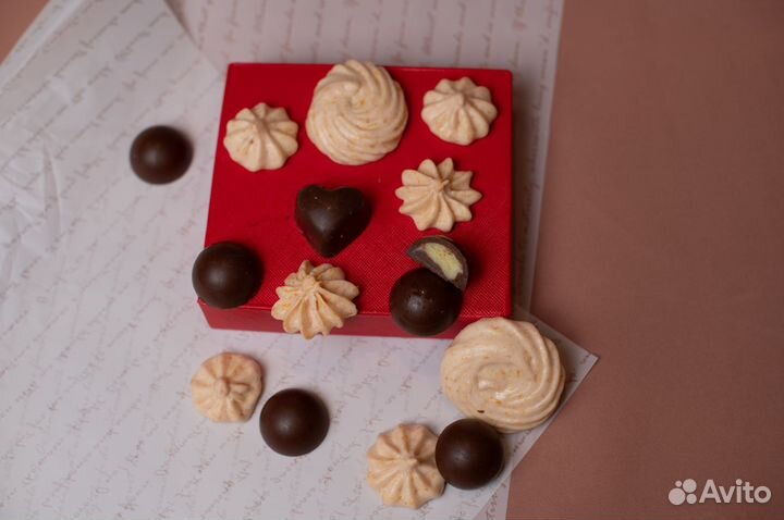 Без сахара Шоколадные конфеты ручной работы