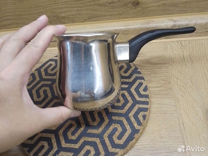 Турка для кофе медная и нержавейка