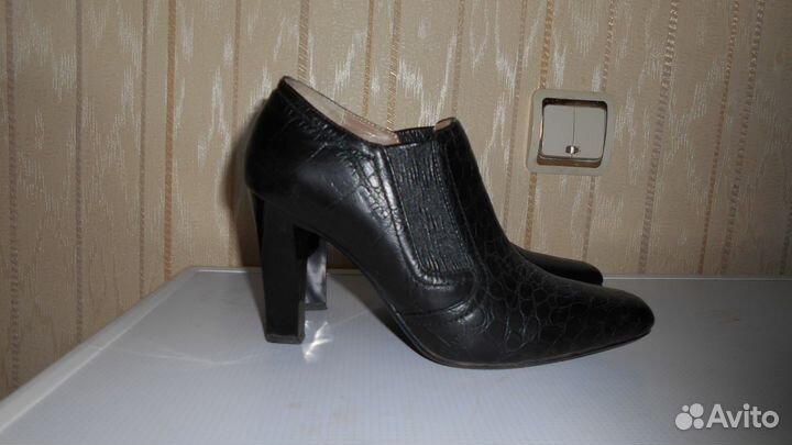 Ботильоны на высоком каблуке (демисезонная обувь)