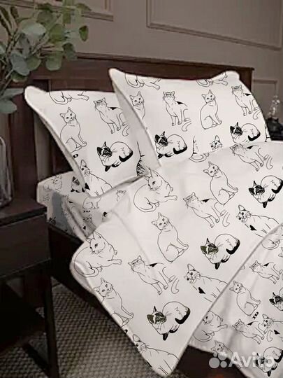 Детское постельное белье 1,5 спальное Поплин