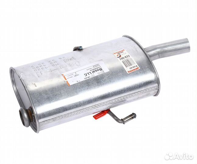 Глушитель peugeot 406 (95-04) задняя часть bosal