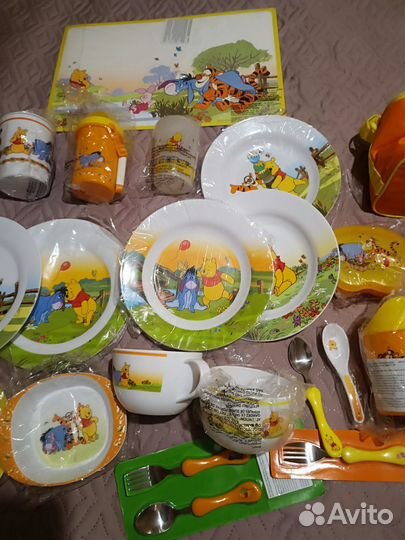 Набор пластиковой посуды для пикника или для дома