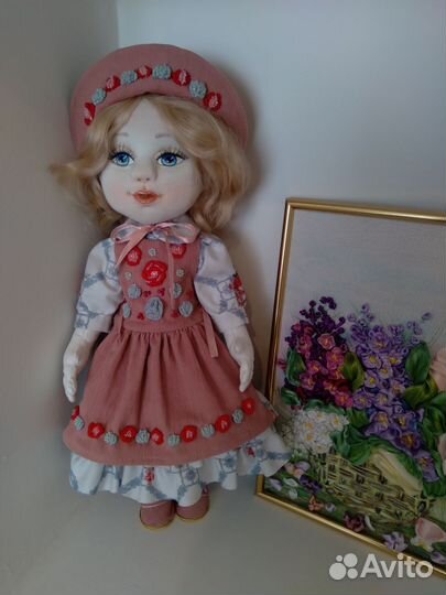 Текстильные куклы ручной работы