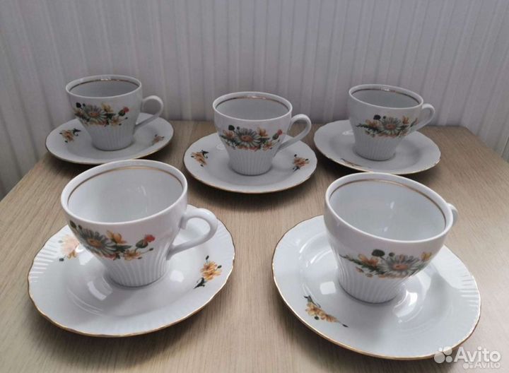 Сервиз чайный Тиренгия, Германия. Jlmenau