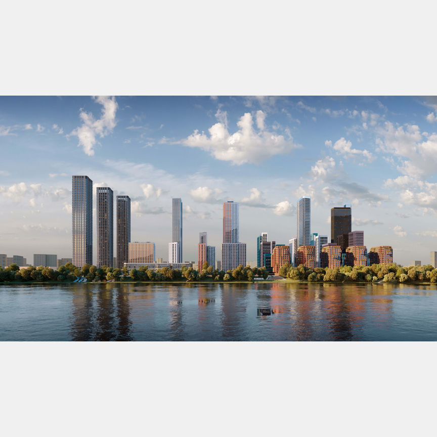 2-к. квартира, 79,8 м², 2/15 эт.