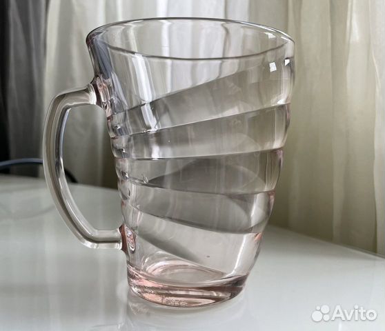 Кружка стеклянная