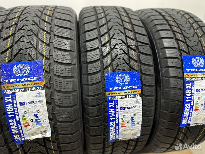 Tri Ace Snow White 285/45 R22 и 325/40 R22 113J