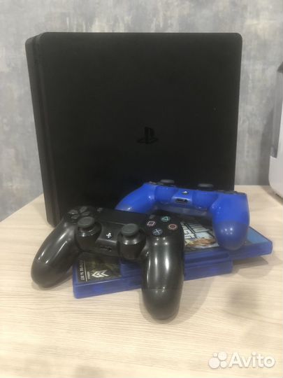 Sony PS4 Slim, 500гб, 2017