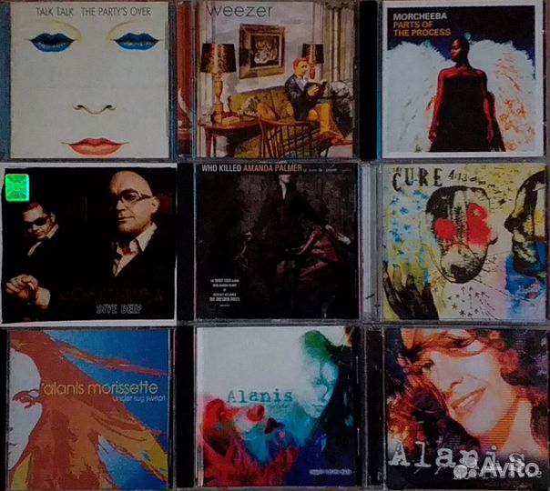 Сд диски заводские рок,поп,инди,индастриел,брит