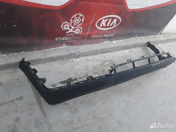 Юбка переднего бампера 10-17г Kia Sportage