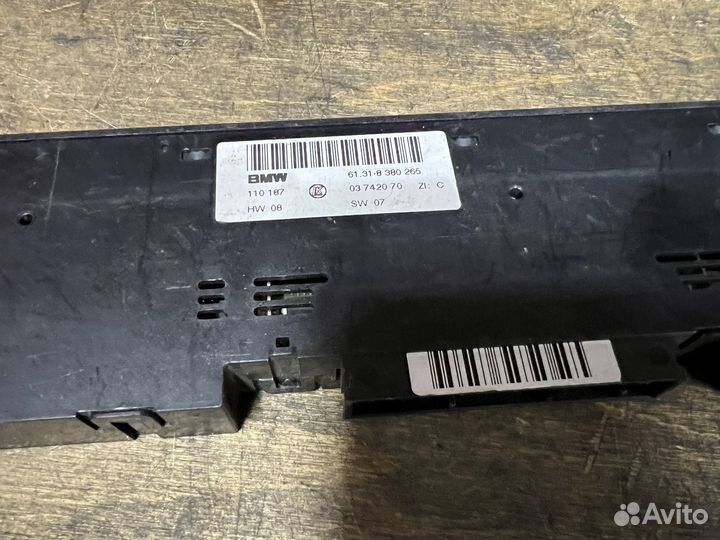 Блок кнопок BMW E38 E39 под шторку