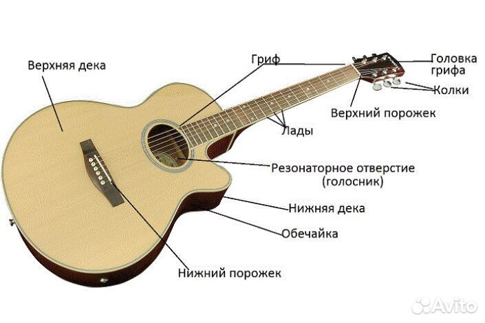 Обучение игре на гитаре и вокалу