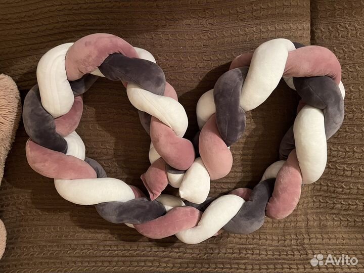 Бортик косичка