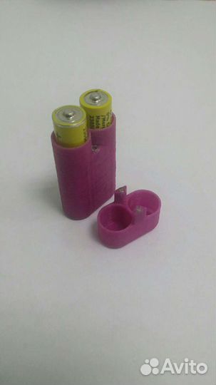 Чехол для 2х батареек ааа