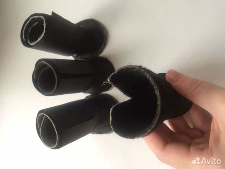 Кожаные ботиночки для животных