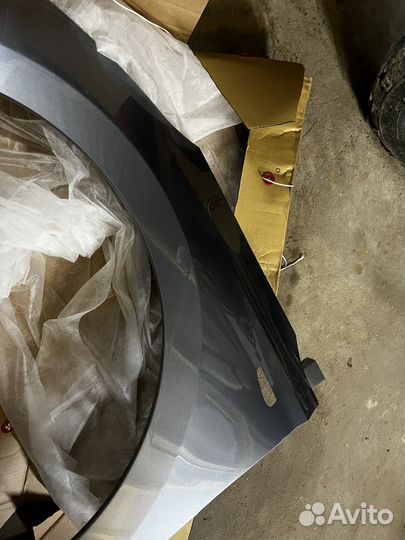 Переднее левое крыло hyundai solaris