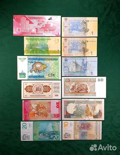 Банкноты разных стран