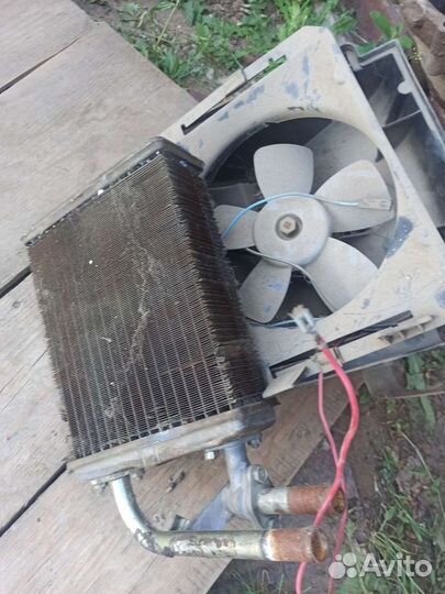 Радиатор печки с вентилятором ваз 2106