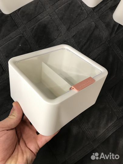 Органайзер для ватных палочек и дисков с крышкой