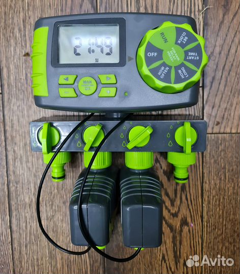 Автоматический 4-зонный таймер полива