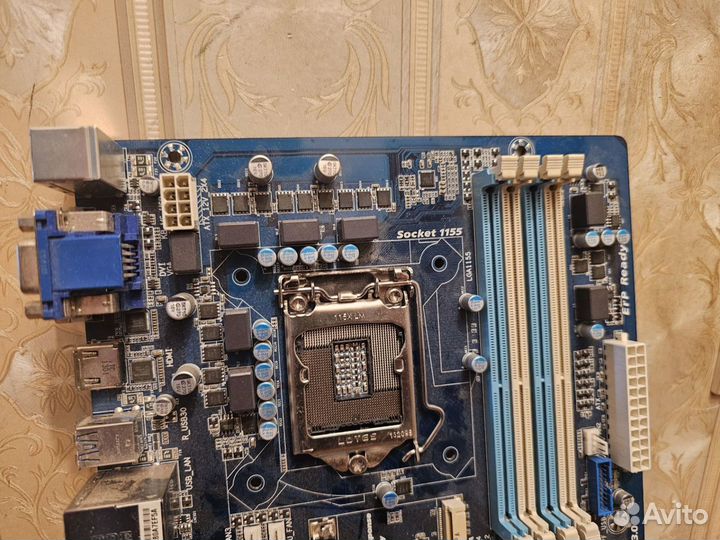 Материнская плата gigabyte GA-Z77-DS3H LGA1155