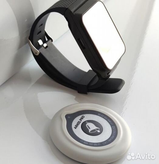 Кнопка вызова персонала беспроводная тонкая