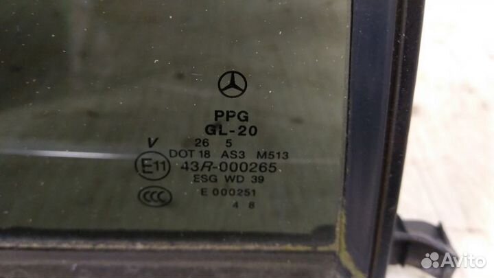 Комплект задних стекол Mercedes-Benz R251 / W251