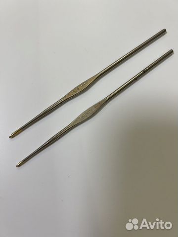 Крючки для вязания 1,3 мм, 1,5 мм
