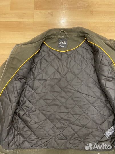 Джинсовая куртка zara 48-50