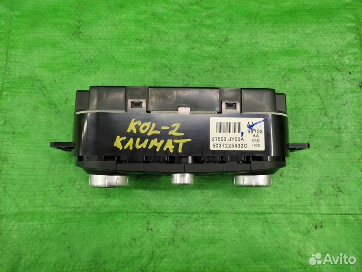 Блок управл. климат-контролем Renault Koleos 08-16